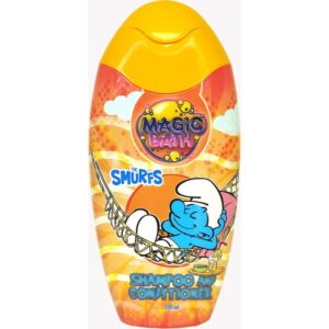 The Smurfs Magic Bath Shampoo & Conditioner sampon si balsam pentru copii 200 ml-Țena