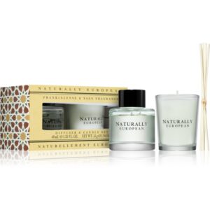 The Somerset Toiletry Co. Naturally European Mini Diffusser & Candle Set set cadou-Țena