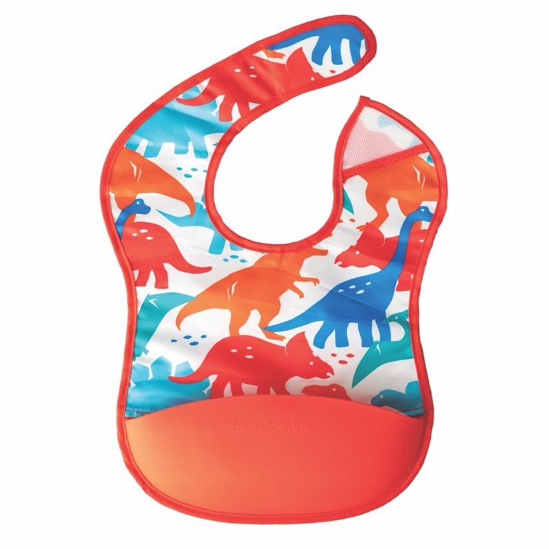 Tiny Twinkle Bib Red Dino bavețică 1 buc-ro