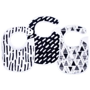 Tiny Twinkle Kaffle Set bavețică Black & White 3 buc-ro