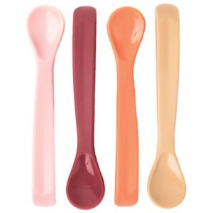 Tiny Twinkle Silicone Baby Spoons linguriță Girl 4 buc-ro