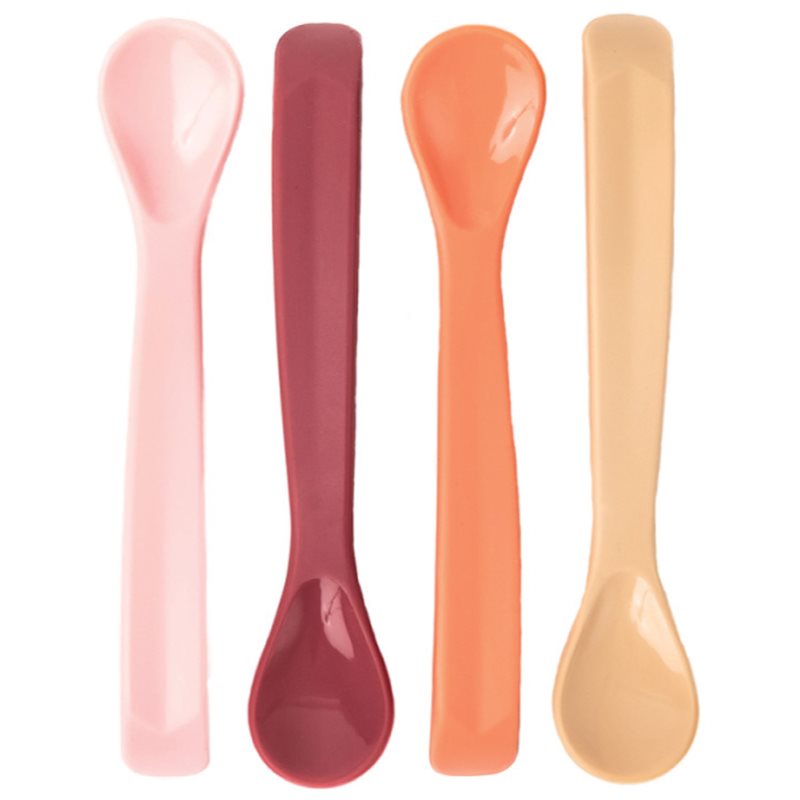 Tiny Twinkle Silicone Baby Spoons linguriță Girl 4 buc-ro