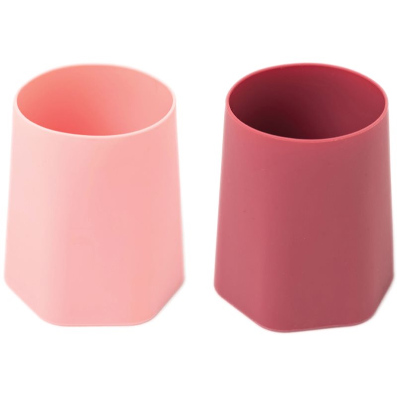 Tiny Twinkle Training Cup cană pentru antrenament Rose/Burgundy 2x118