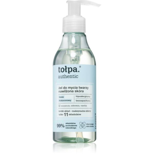 Tołpa Authentic Gel demachiant cu efect de hidratare 195 ml-Țena