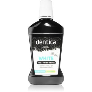 Tołpa Dentica Black White Apa de gura pentru albire cu particule de carbon 500 ml-Țena