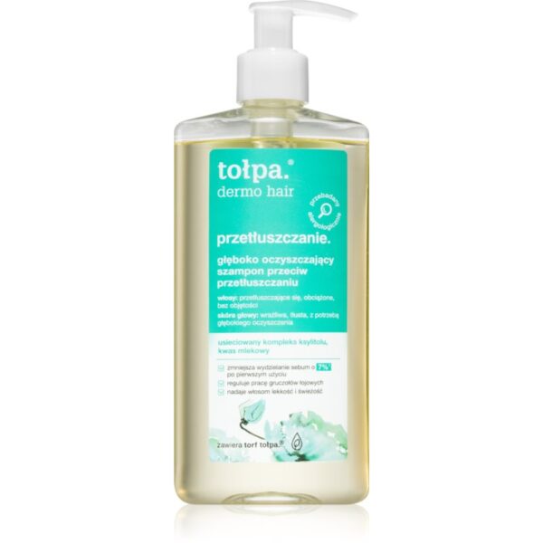 Tołpa Dermo Hair curatarea profunda a scalpului pentru par gras 250 ml-Țena