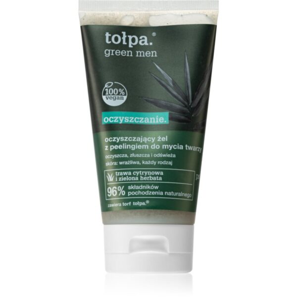 Tołpa Green Men gel exfoliant de curatare cu efect de hidratare 150 ml-ro