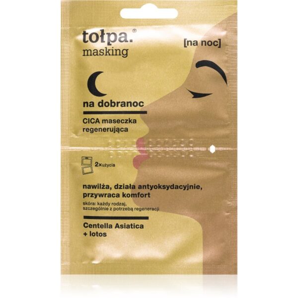 Tołpa Masking masca pentru regenerare pentru noapte 2x5 ml-ro