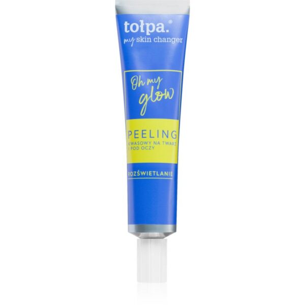 Tołpa My Skin Changer Oh My Glow exfoliant iluminator pentru fata si zona ochilor 40 ml-Țena