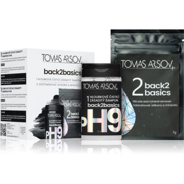 Tomas Arsov BACK2BASICS set pentru curatare profunda pentru toate tipurile de par-Țena