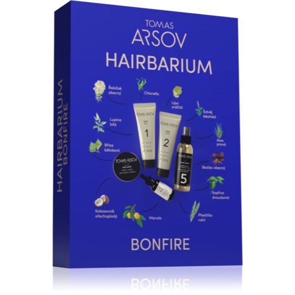 Tomas Arsov Bonfire HAIRBARIUM set cadou pentru păr-Țena