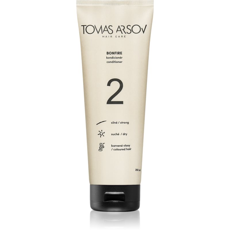 Tomas Arsov Bonfire Rinse Off Conditioner balsam pentru restaurare adanca pantru par uscat si deteriorat 250 ml-ro