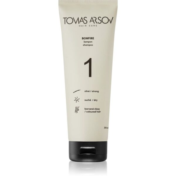 Tomas Arsov Bonfire Shampoo Sampon hidratant pentru par vopsit. pentru par deteriorat si vopsit 250 ml-ro