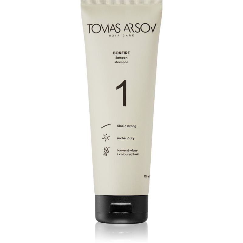 Tomas Arsov Bonfire Shampoo Sampon hidratant pentru par vopsit. pentru par deteriorat si vopsit 250 ml-ro