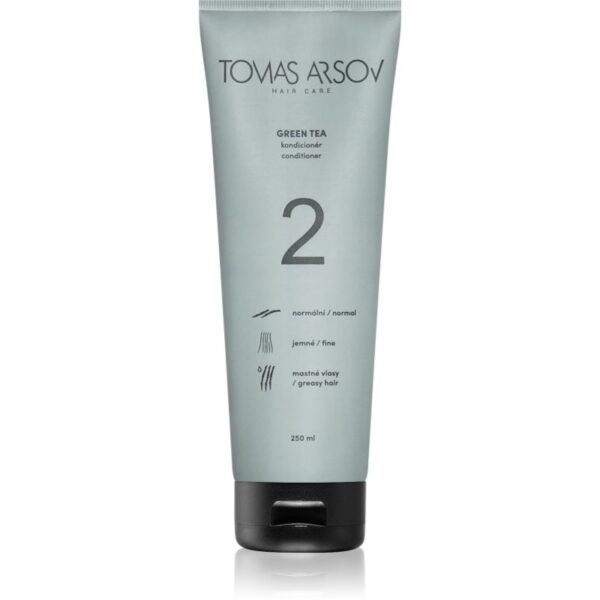 Tomas Arsov Green Tea Rinse Off Conditioner Balsam pentru par normal. pentru varfuri despicate 250 ml-Țena