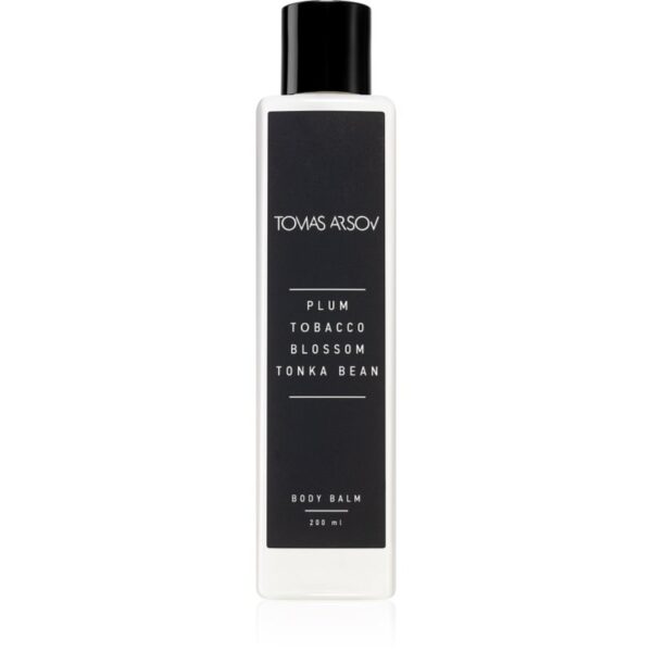 Tomas Arsov Plum Tobacco Blossom Tonka Bean balsam de corp parfumat cu efect de hidratare 200 ml-Țena