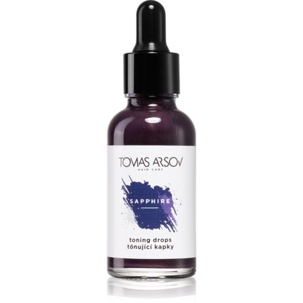 Tomas Arsov Sapphire Toning Drops ingrijire par pentru păr în nuanțe reci de blond