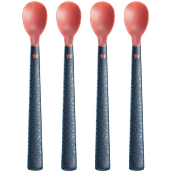 Tommee Tippee Heat Sense linguriță cu senzor de căldură 4m+ 4 buc-ro