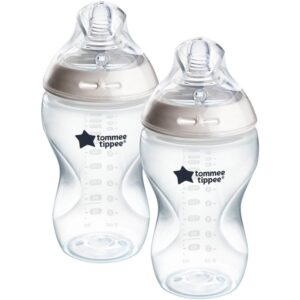 Tommee Tippee Natural Start Anti-Colic biberon auto-sterilizant Medium Flow 3 m+ 2x340 ml-ro