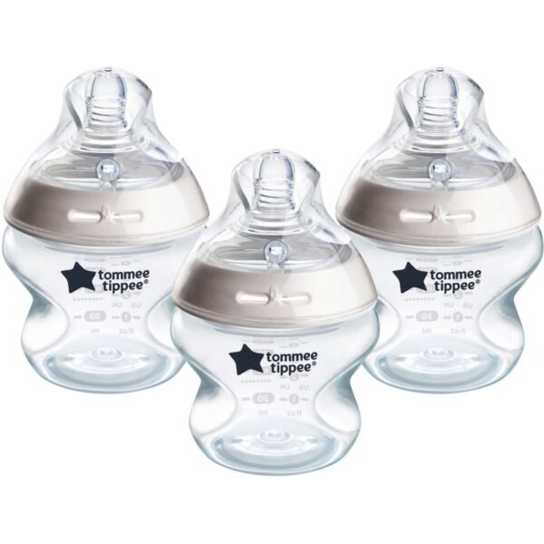 Tommee Tippee Natural Start Anti-Colic biberon auto-sterilizant Slow Flow 0m+ 3x150 ml-ro
