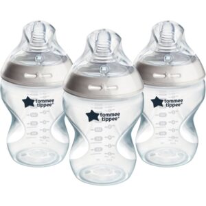 Tommee Tippee Natural Start Anti-Colic biberon auto-sterilizant Slow Flow 0m+ 3x260 ml-ro