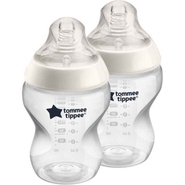 Tommee Tippee Natural Start Anti-Colic biberon pentru sugari Slow Flow 0m+ 2x260 ml-ro