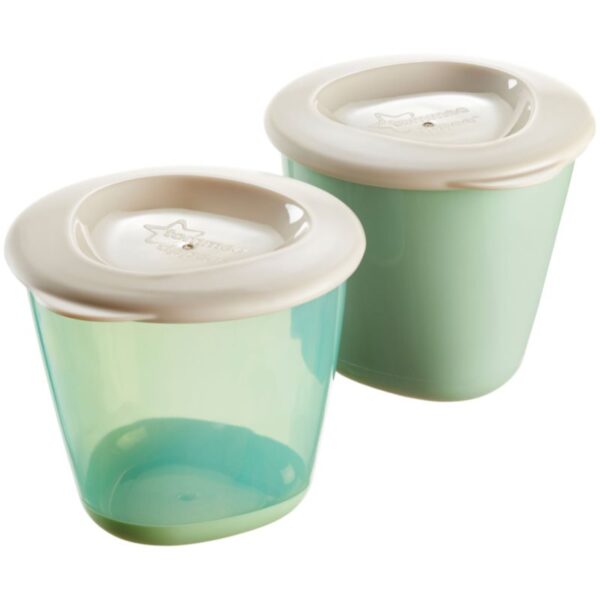 Tommee Tippee Pop-ups caserole pentru păstrarea alimentelor 2x110 ml-ro