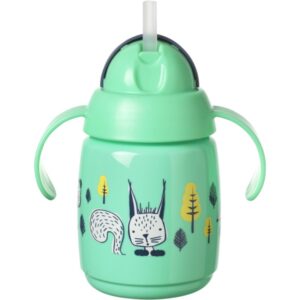 Tommee Tippee Superstar Straw Cup ceasca cu pai pentru copii 6m+ 300 ml-Țena