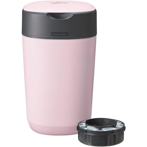 Tommee Tippee Twist & Click Pink coș pentru scutece 1 buc-ro