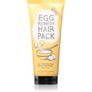 Too Cool For School Egg Remedy Hair Pack mască nutritivă și hidratantă pentru păr 200 g-ro