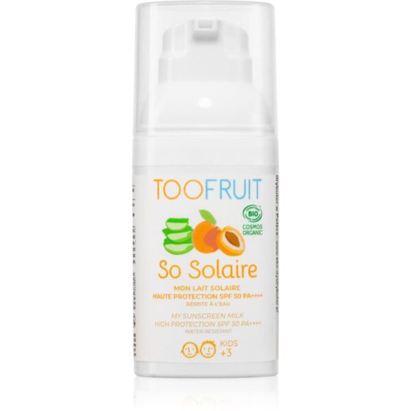 Toofruit My Sunscreen Milk loțiune pentru plaja pentru copii SPF 50 30 ml-ro