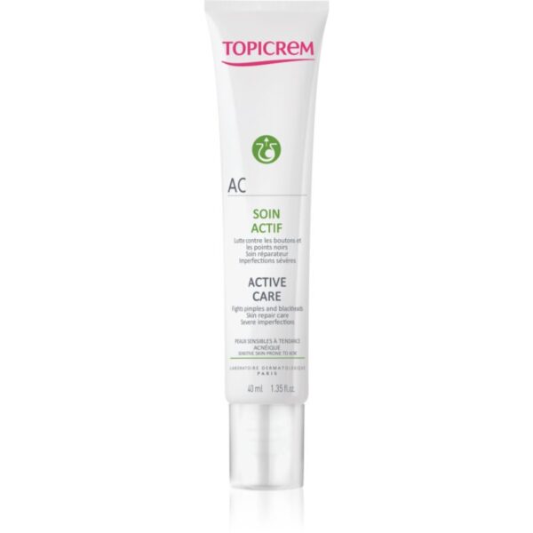 Topicrem AC Active Care îngrijire activă pentru piele sensibila predispusa la acnee 40 ml-ro