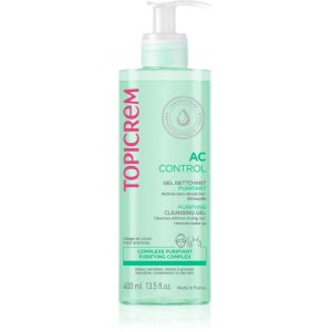 Topicrem AC Purifying Cleansing Gel gel de curatare pentru ten sensibil 400 ml-Țena