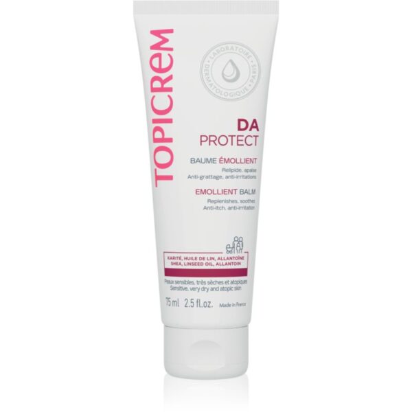 Topicrem AD Emollient Balm balsam loțiune de corp îngrijire pentru piele foarte sensibila sau cu dermatita atopica 75 ml-Țena