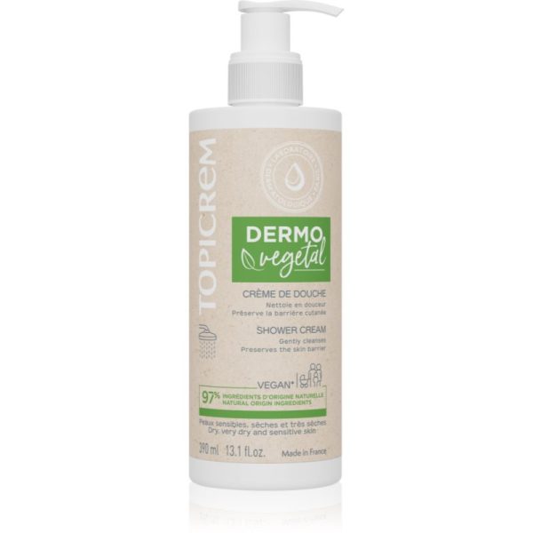 Topicrem Dermo Vegetal Shower Cream crema de dus hidratanta 390 ml-ro