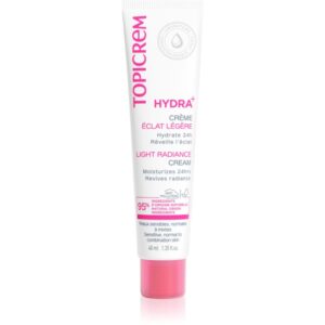 Topicrem Hydra+ Light Radiance Cream Crema hidratanta pentru zi pentru piele sensibila normala-combinata 40 ml-ro