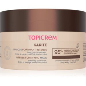 Topicrem KARITÉ Intense Fortifying Mask mască fortifiantă pentru par ondulat si cret 250 ml-ro
