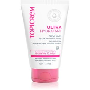 Topicrem UH BODY Ultra-Moisturizing Hand Cream cremă hidratantă pentru mâinile cu pielea uscată și crăpată 50 ml-Țena