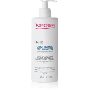 Topicrem UR-10 Anti-Roughness Smoothing Cream crema de corp pentru piele foarte uscata 500 ml-Țena