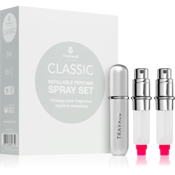 Travalo Classic HD set cadou unisex Silver-ro