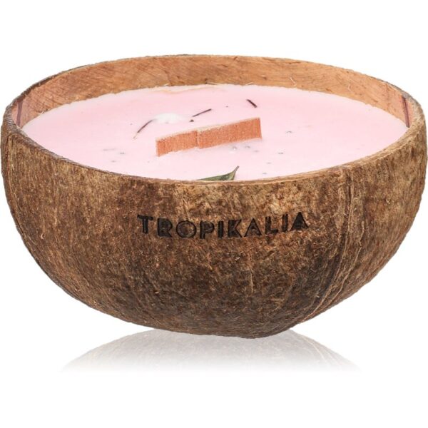 Tropicandle Frozen Cranberry lumânare parfumată cu fitil din lemn 350 ml-ro