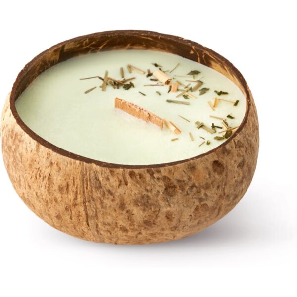 Tropicandle Lemongrass & Ginger lumânare parfumată cu fitil din lemn 350 ml-ro