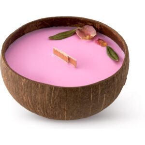 Tropicandle Roses lumânare parfumată cu fitil din lemn 350 ml-ro