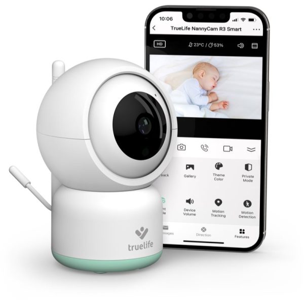 TrueLife NannyCam R3 Smart monitor video digital pentru bebeluși 1 buc-ro