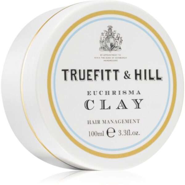 Truefitt & Hill Hair Management Euchrisma Clay argilă styling cu fixare foarte puternică pentru păr pentru bărbați 100 ml-ro