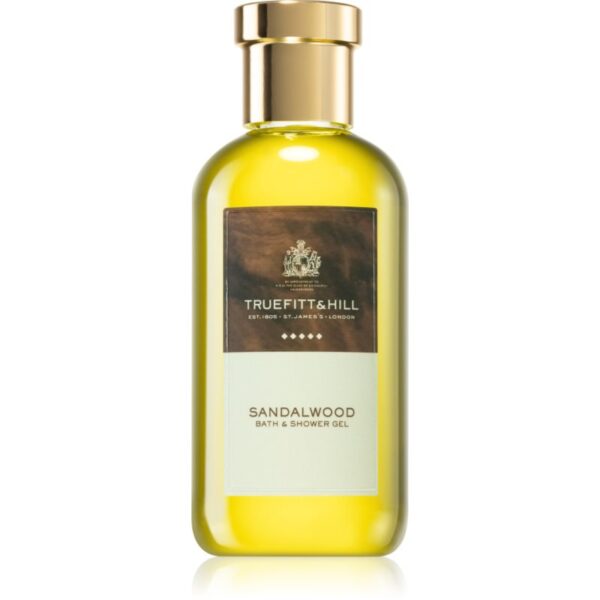Truefitt & Hill Sandalwood Gel de duș energizant pentru bărbați 200 ml-ro