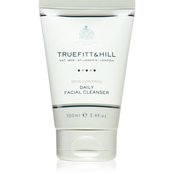 Truefitt & Hill Skin Control Facial Cleanser crema demachianta delicata pentru bărbați 100 ml-ro