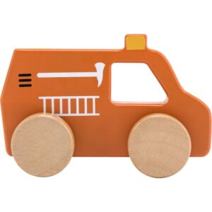 Tryco Wooden Fire Truck Toy mașinuță din lemn 1 buc-ro