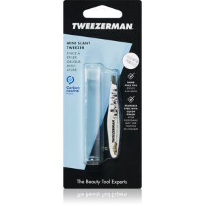 Tweezerman Studio Collection Mini Slant Tweezer New York penseta inclinata 1 buc-Țena