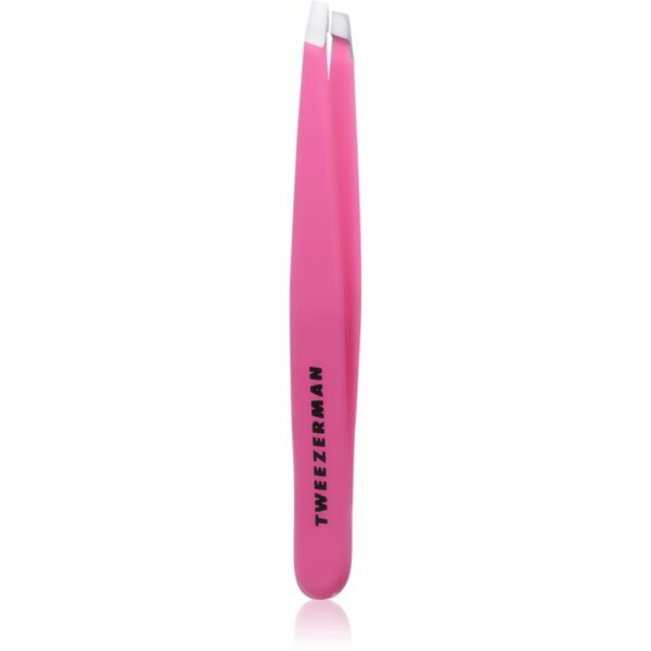 Tweezerman Studio Collection pensete cu varfurile tesite Pink 1 buc-Țena